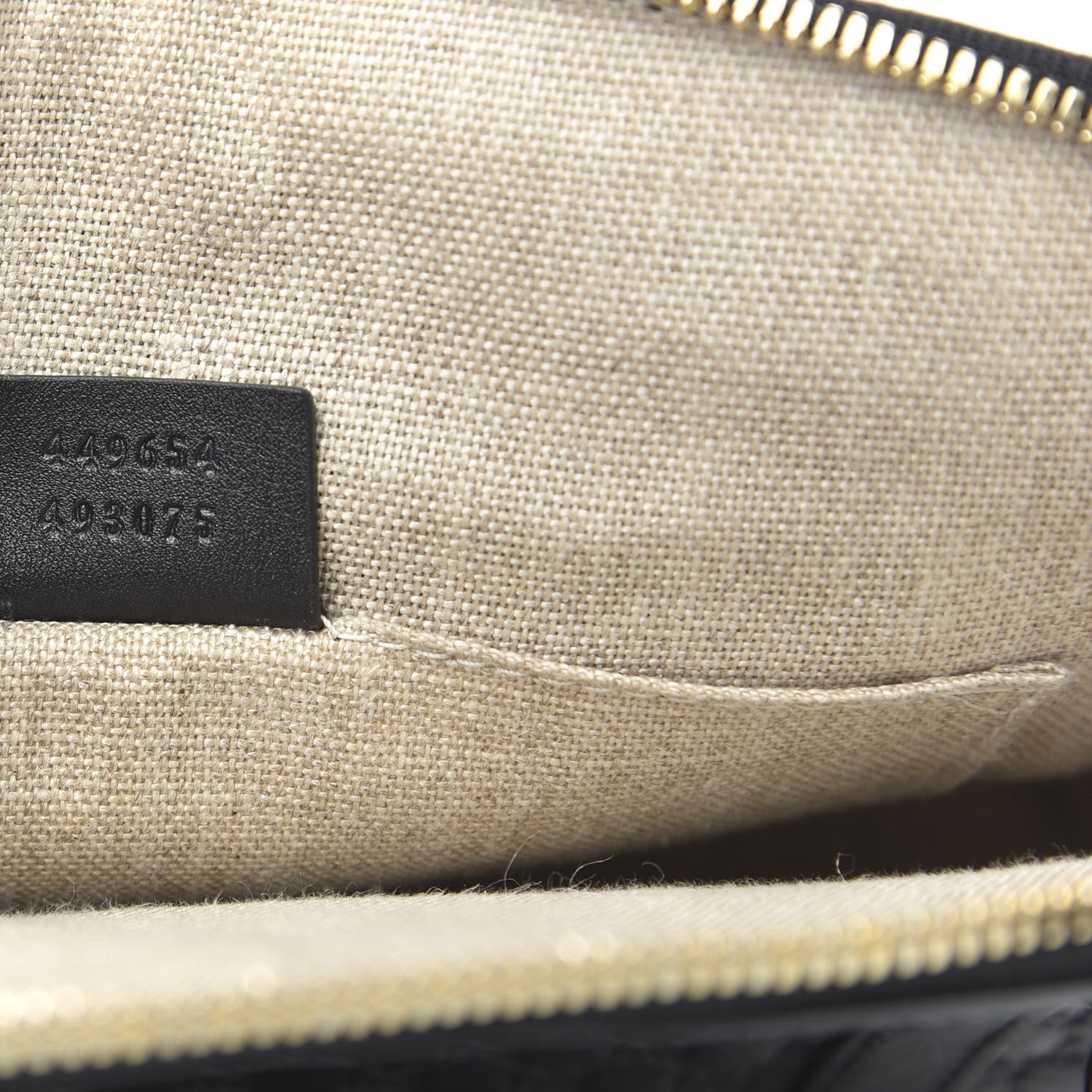 Microguccissima Mini Dome Bag Black