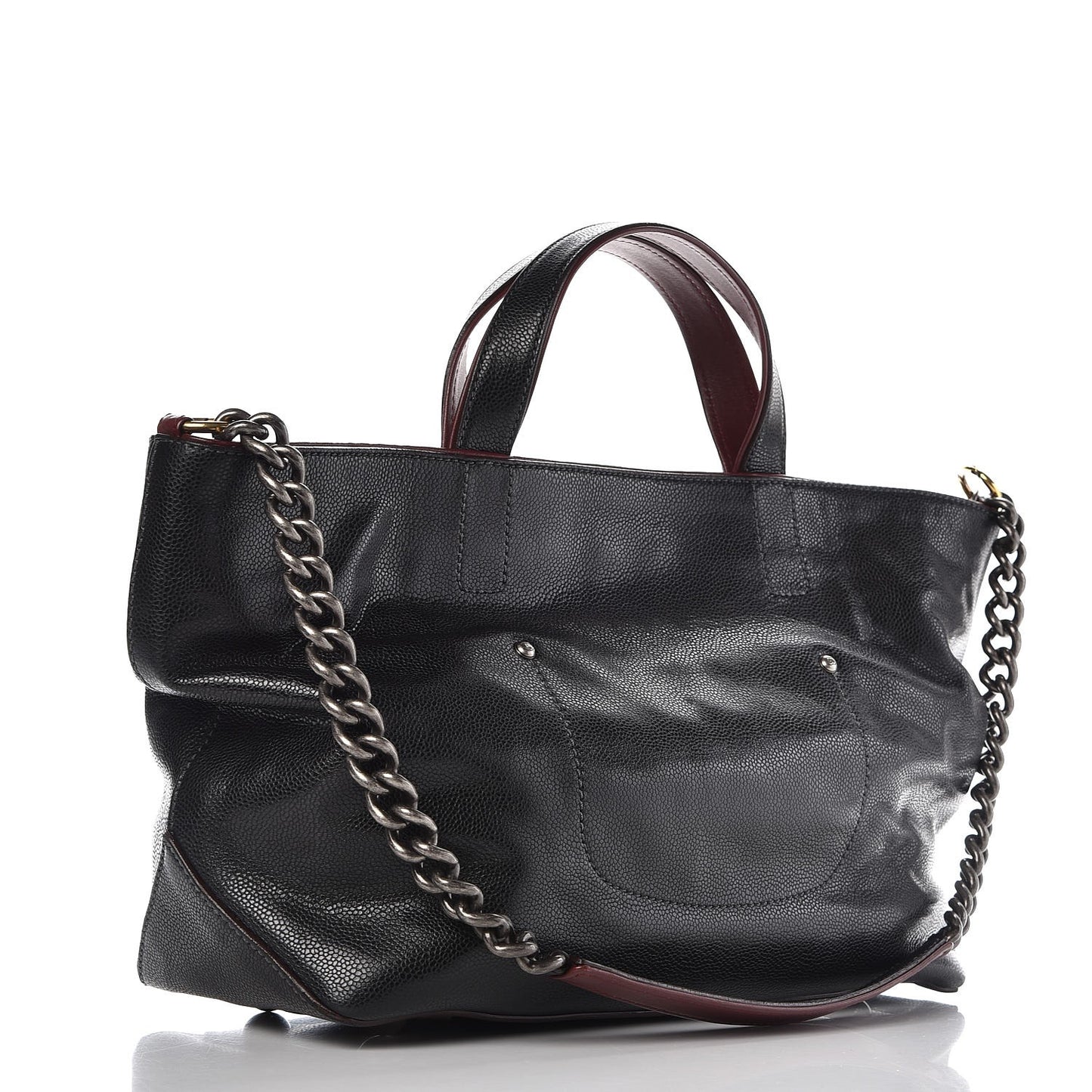 Caviar Mademoiselle Tote Black