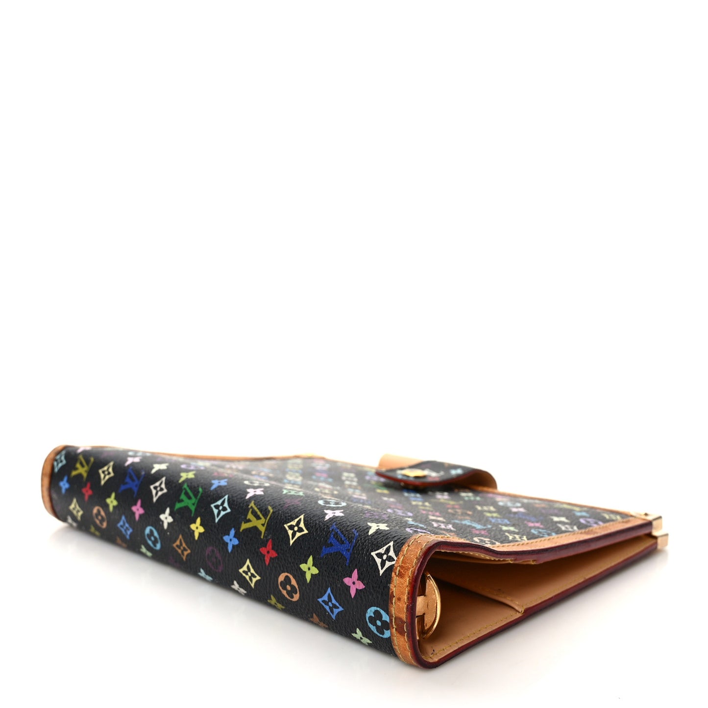 Monogram Multicolor Large Ring Agenda Black