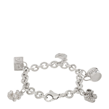 Tiffany Sterling Silver Baby Charm Bracelet 2 of 3
