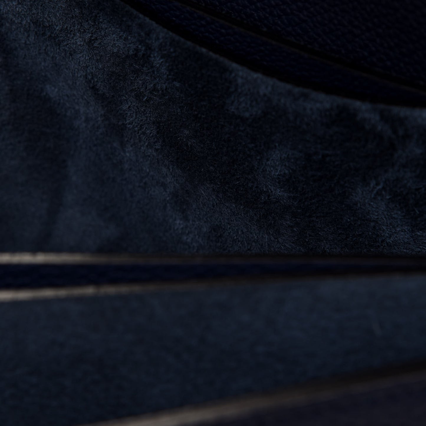 Soft Grained Calfskin Small Jackie Shoulder Bag Classic Blue Marine