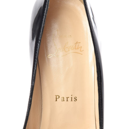 Christian Louboutin Patent Simple 85 Pumps 37.5 Black 8 of 11