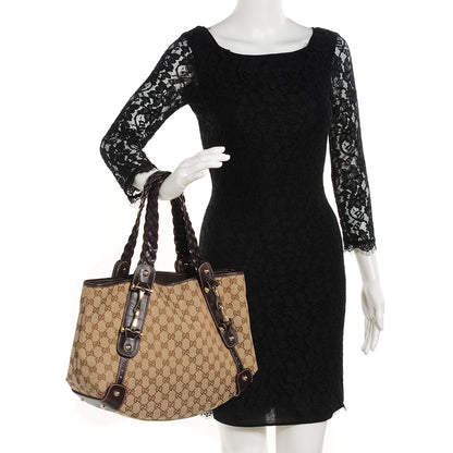 Gucci Monogram Small Pelham Shoulder Bag Dark Brown 2 of 7