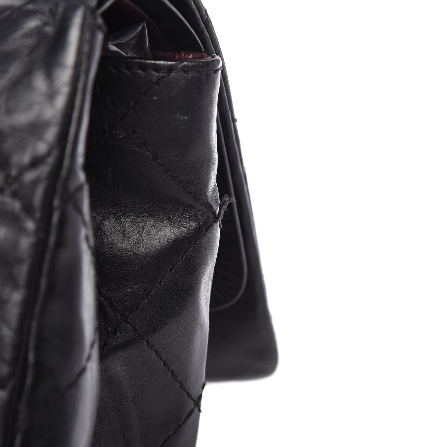 Chanel Aged Calfskin Quilted 2.55 Reissue 227 Flap Black 8 of 11