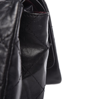 Chanel Aged Calfskin Quilted 2.55 Reissue 227 Flap Black 8 of 11