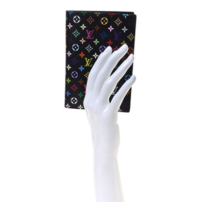 Louis Vuitton LV X TM Monogram Multicolor Passport Cover Black 2 of 6