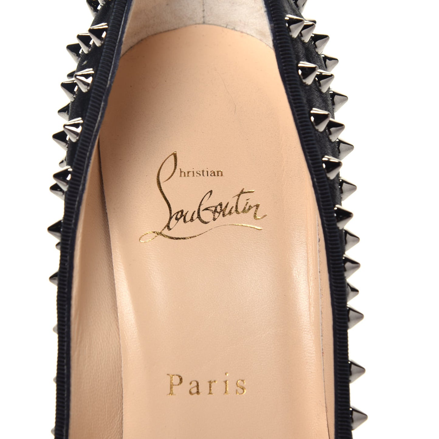 Velvet Patent Follies Spikes 100 Pumps 39 Black