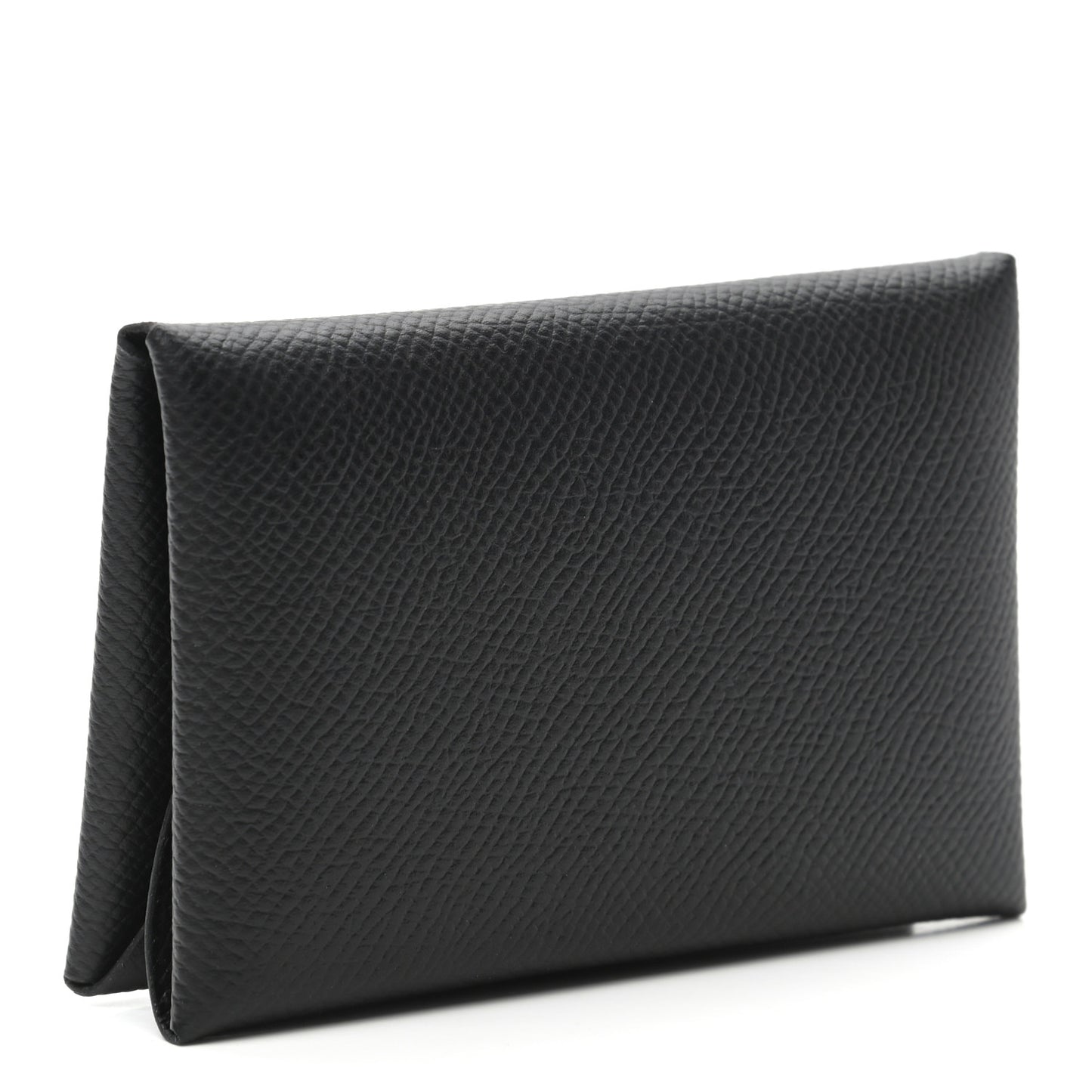 Epsom Calvi Duo Card Case Black
