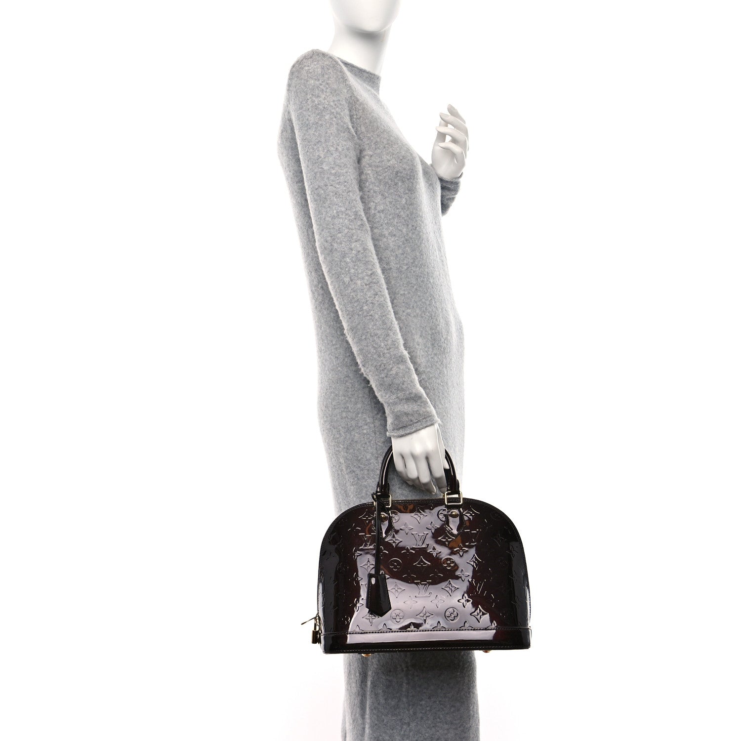 Louis Vuitton Vernis Alma PM Amarante 2 of 13