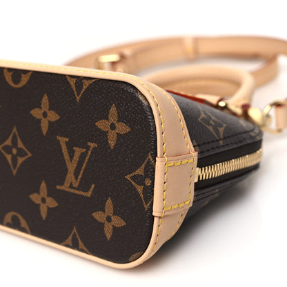 Louis Vuitton LV X TM Monogram Cerises Nano Alma 9 of 9