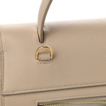 Celine Grained Calfskin Mini Belt Bag Light Taupe 13 of 13