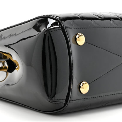 Louis Vuitton Vernis Montaigne BB Black 8 of 8