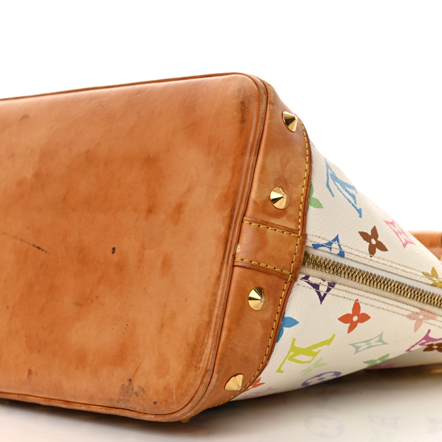 Louis Vuitton Monogram Multicolor Alma White 10 of 18