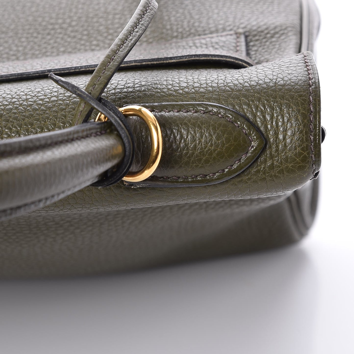 Togo Kelly Retourne 32 Vert Olive