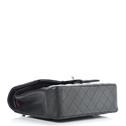 Chanel Caviar Quilted Medium Double Flap Black 4 of 11