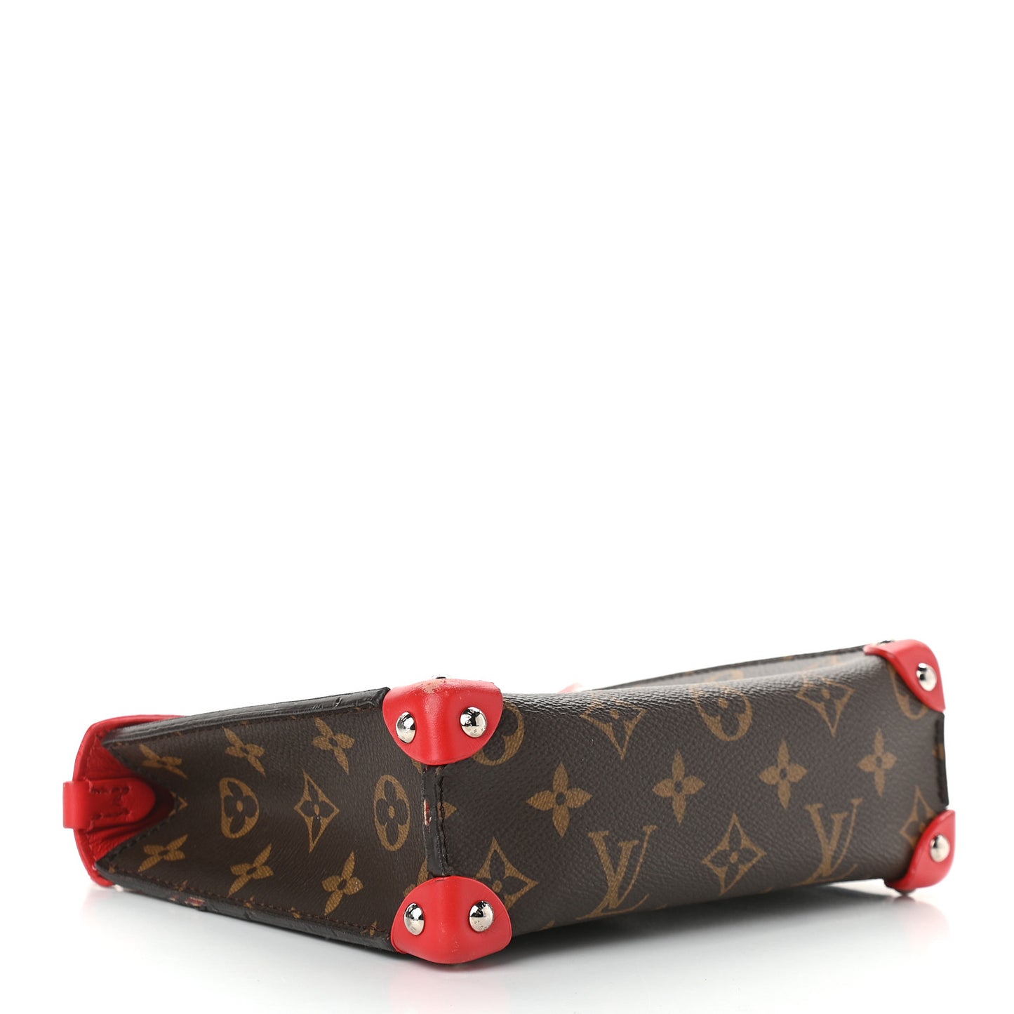 Monogram Tribal Mask Chain PM Rouge