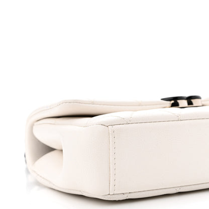 Chanel Caviar Quilted My Everything Small Flap White Black 10 of 13