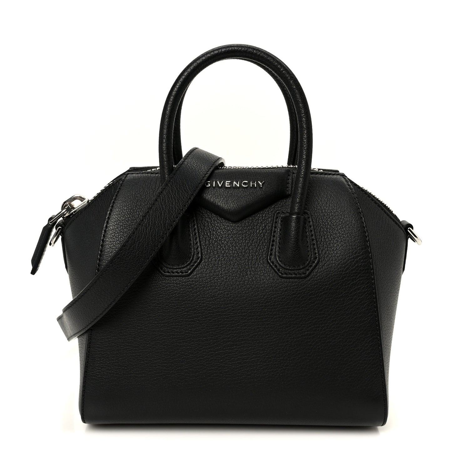 Sugar Goatskin Mini Antigona Black