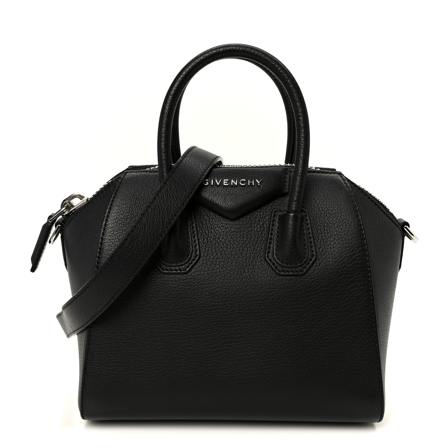Givenchy Sugar Goatskin Mini Antigona Black 1 of 10