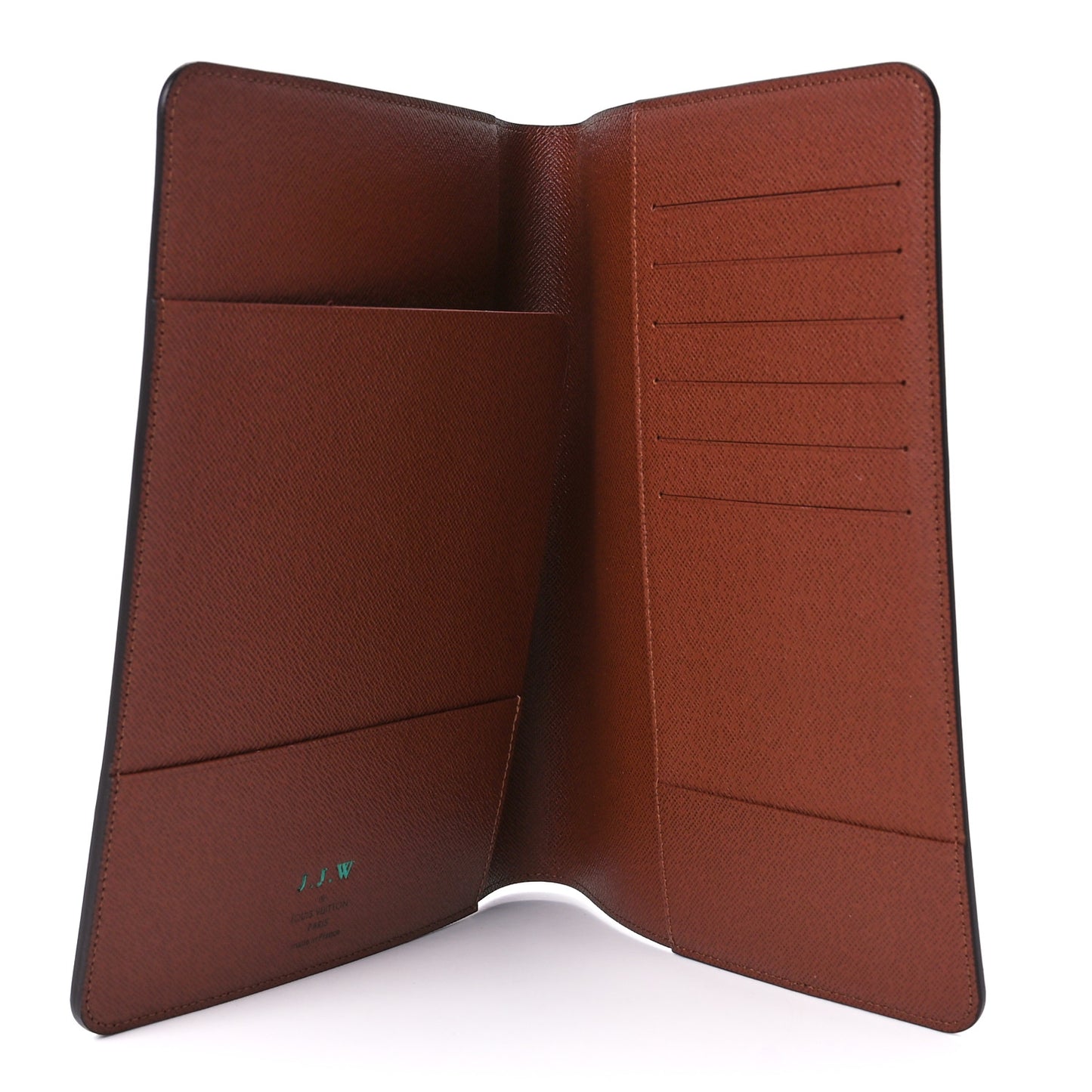 Monogram Desk Agenda Cover