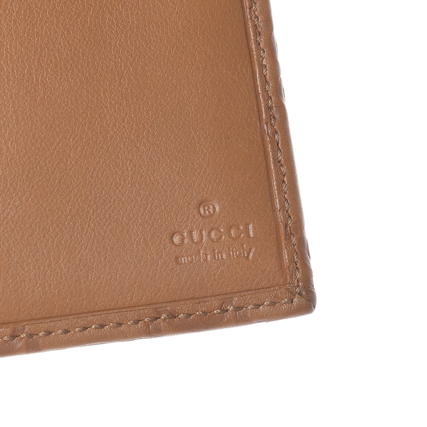 Guccissima Signature Dice Compact Trademark Wallet New Banana