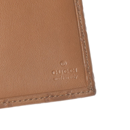 Gucci Guccissima Signature Dice Compact Trademark Wallet New Banana 6 of 11
