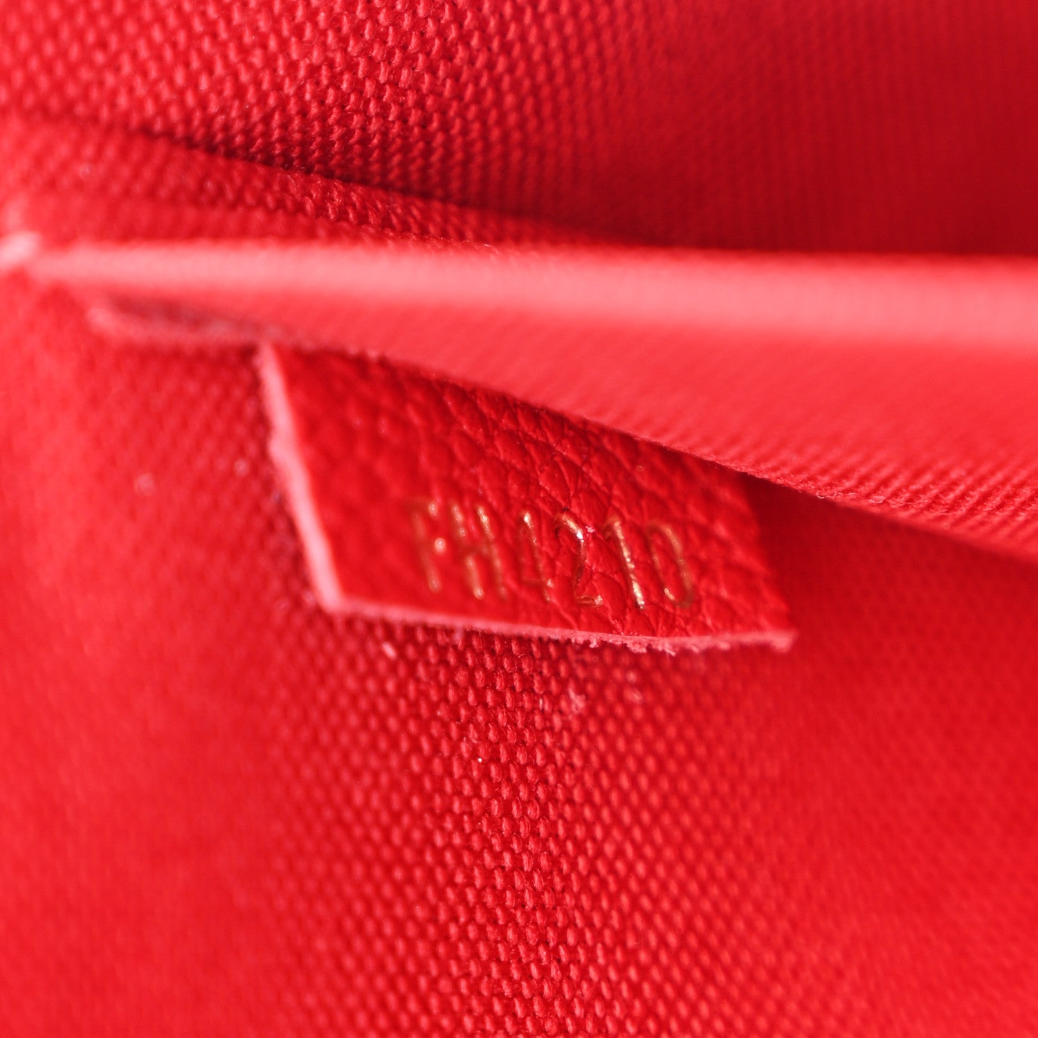 Louis Vuitton Empreinte Pochette Felicie Chain Wallet Scarlet 8 of 12