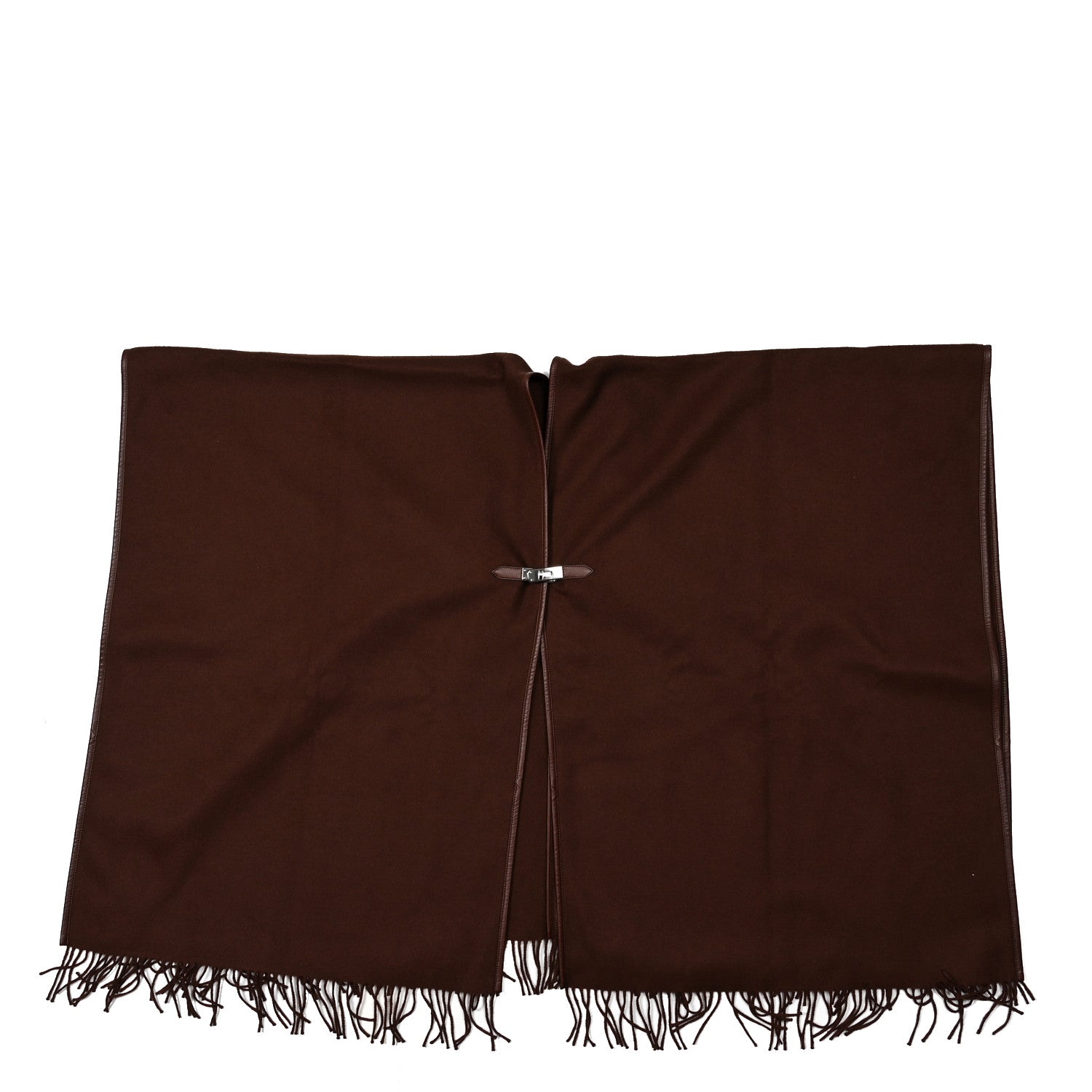 Hermes Cashmere Lambskin Kelly Poncho 1 of 3