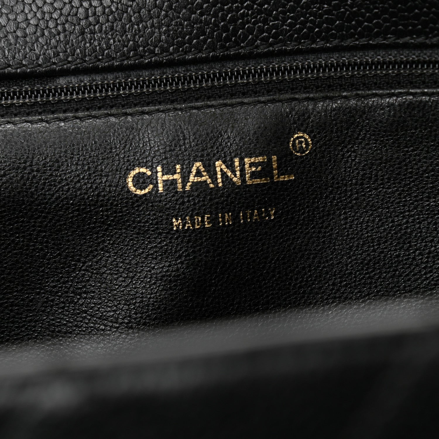 Chanel Caviar Quilted Shopping Tote Black 6 of 11
