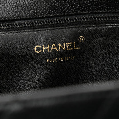 Chanel Caviar Quilted Shopping Tote Black 6 of 11