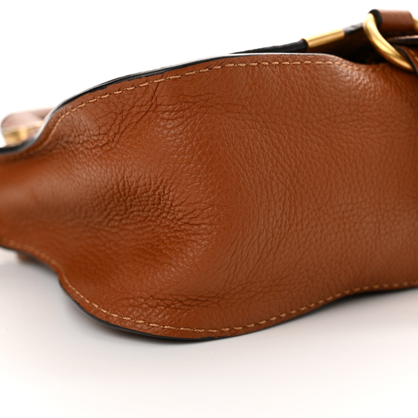 Calfskin Mini Marcie Satchel Tan