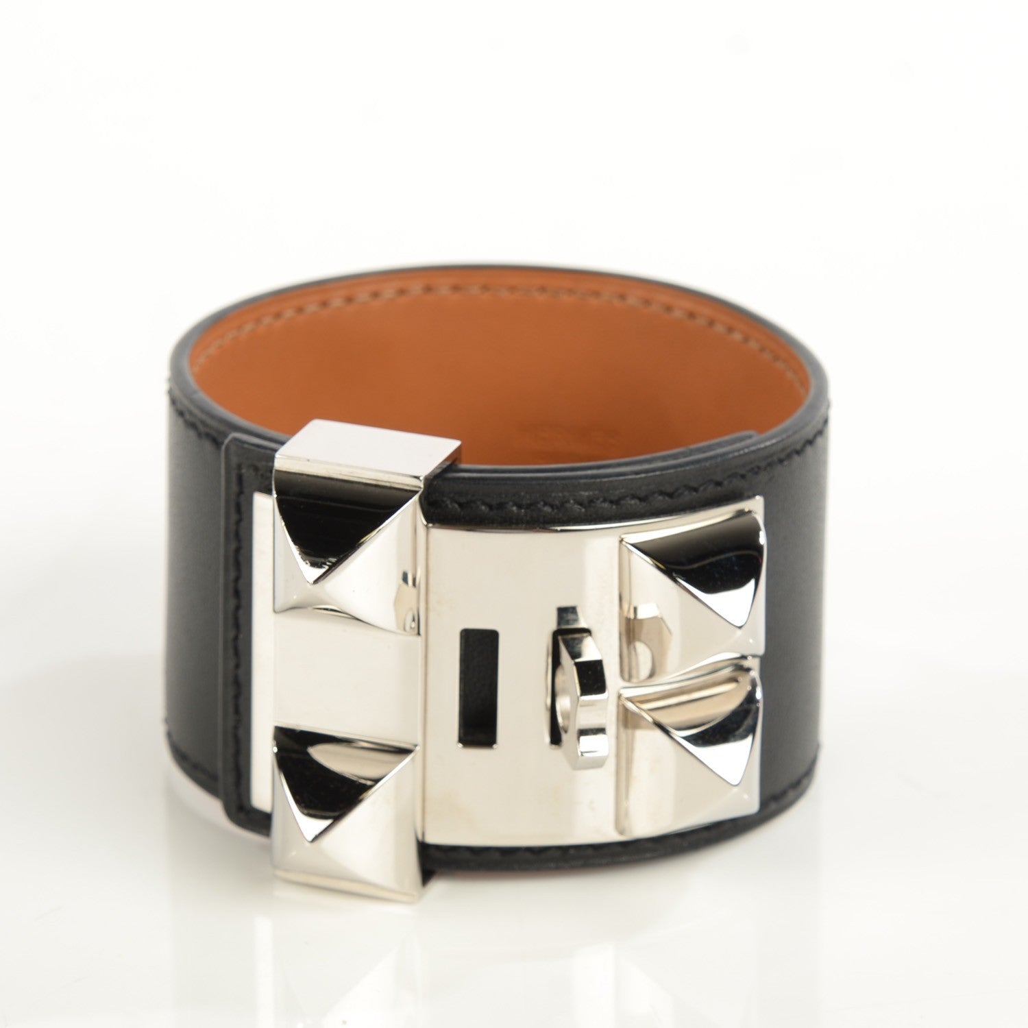 Hermes Chamonix Collier De Chien CDC Bracelet L Black 4 of 9