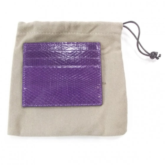 Python Card Case Purple