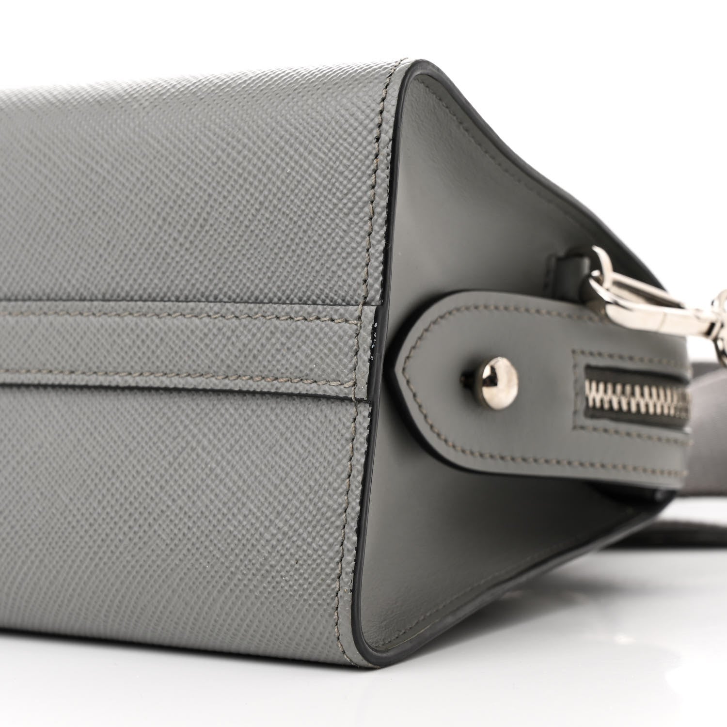Prada Saffiano Cuir Small Kristen Ardesia 10 of 11