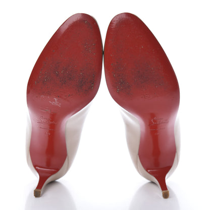 Christian Louboutin Patent Simple 85 Pumps 40 Nude 5 of 10
