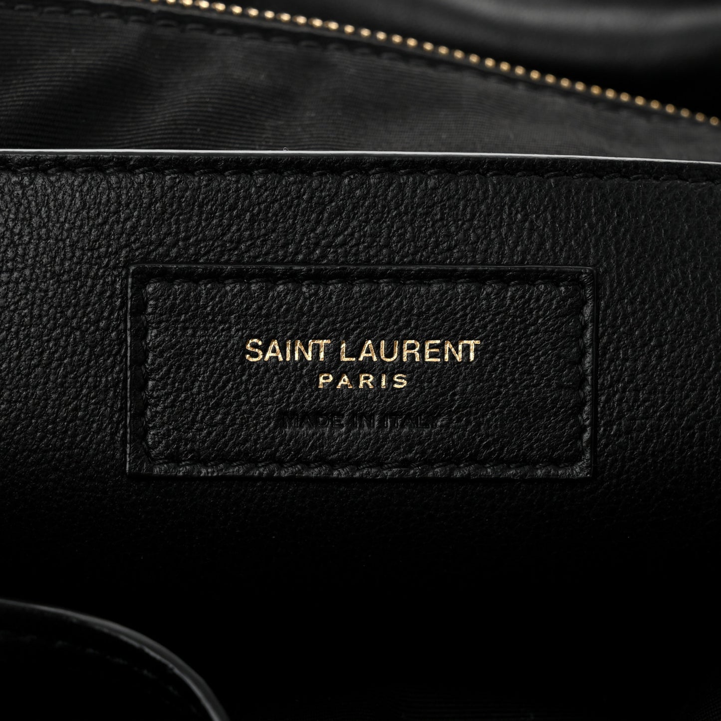 Lambskin Matelasse Monogram Large Jamie 4.3 Black