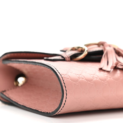 Gucci Microguccissima Mini Emily Shoulder Bag Soft Pink 8 of 9