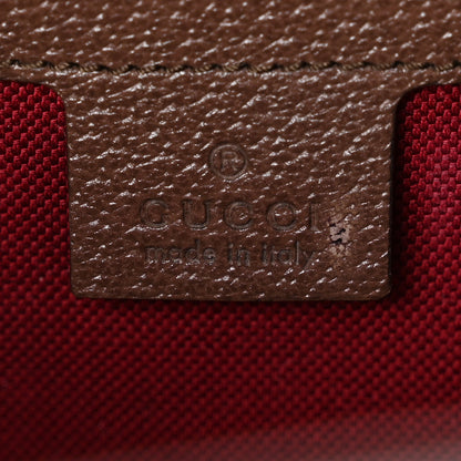 Gucci GG Supreme Monogram Textured Dollar Calfskin Medium Detail Tote Beige Ebony New Acero 6 of 10