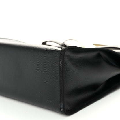 Hermes Toile H Berline Vache Hunter Herbag Zip PM 31 Black Ebene 11 of 12