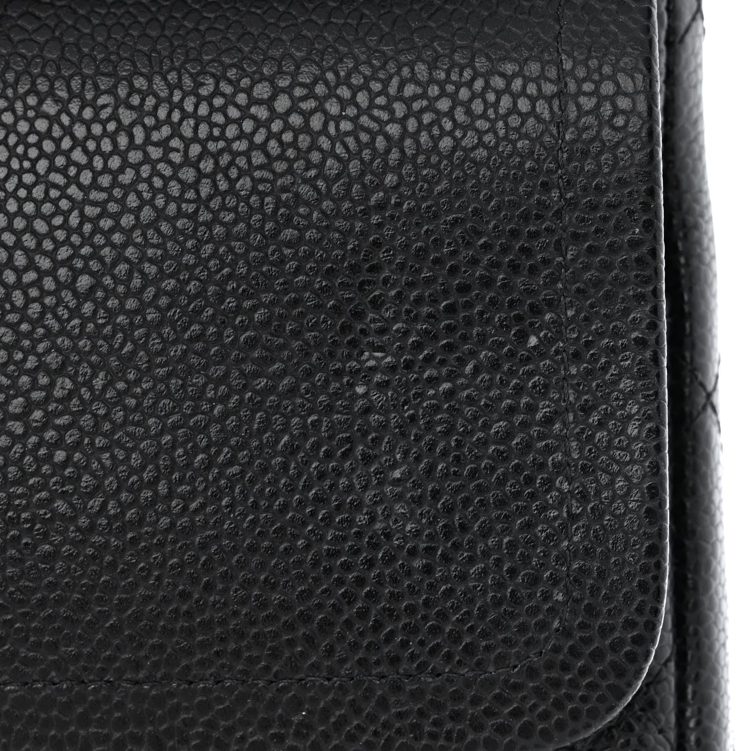 Chanel Caviar Quilted Maxi Double Flap Black 12 of 14