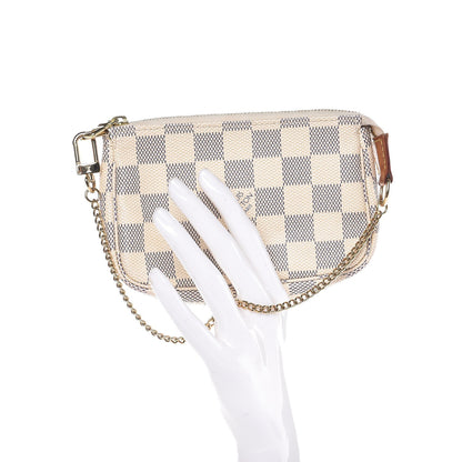 Louis Vuitton Damier Azur Mini Pochette Accessories 2 of 7