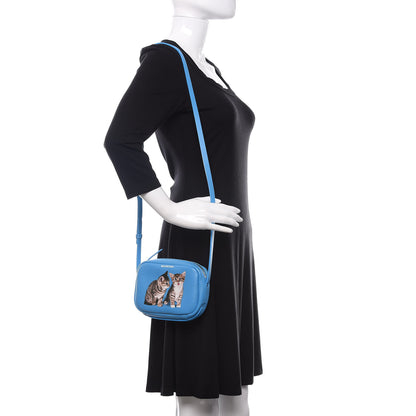Balenciaga Calfskin XS Everyday Kittens Camera Bag Bleu 2 of 10