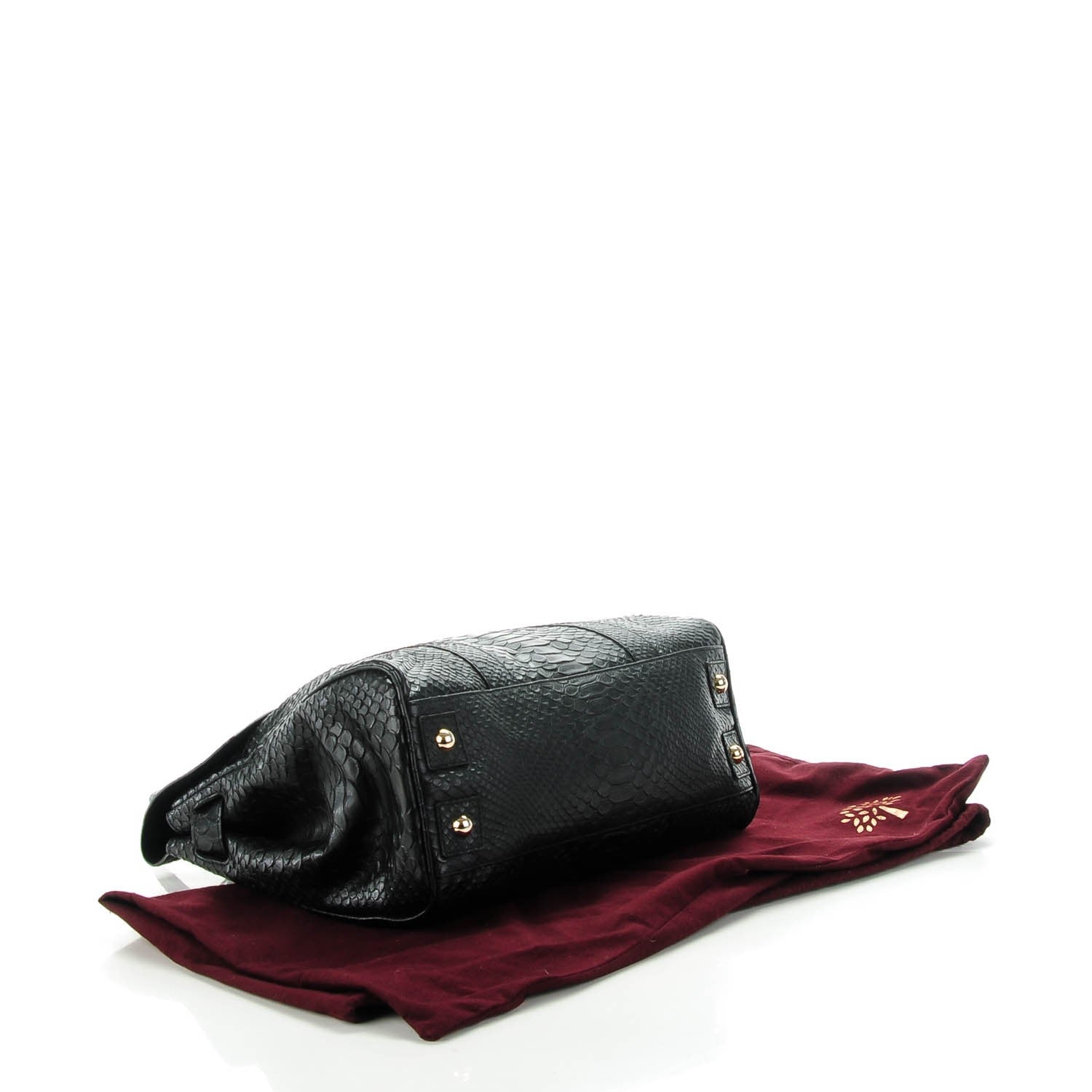 Mulberry Silky Snake Print Bayswater Black 4 of 8