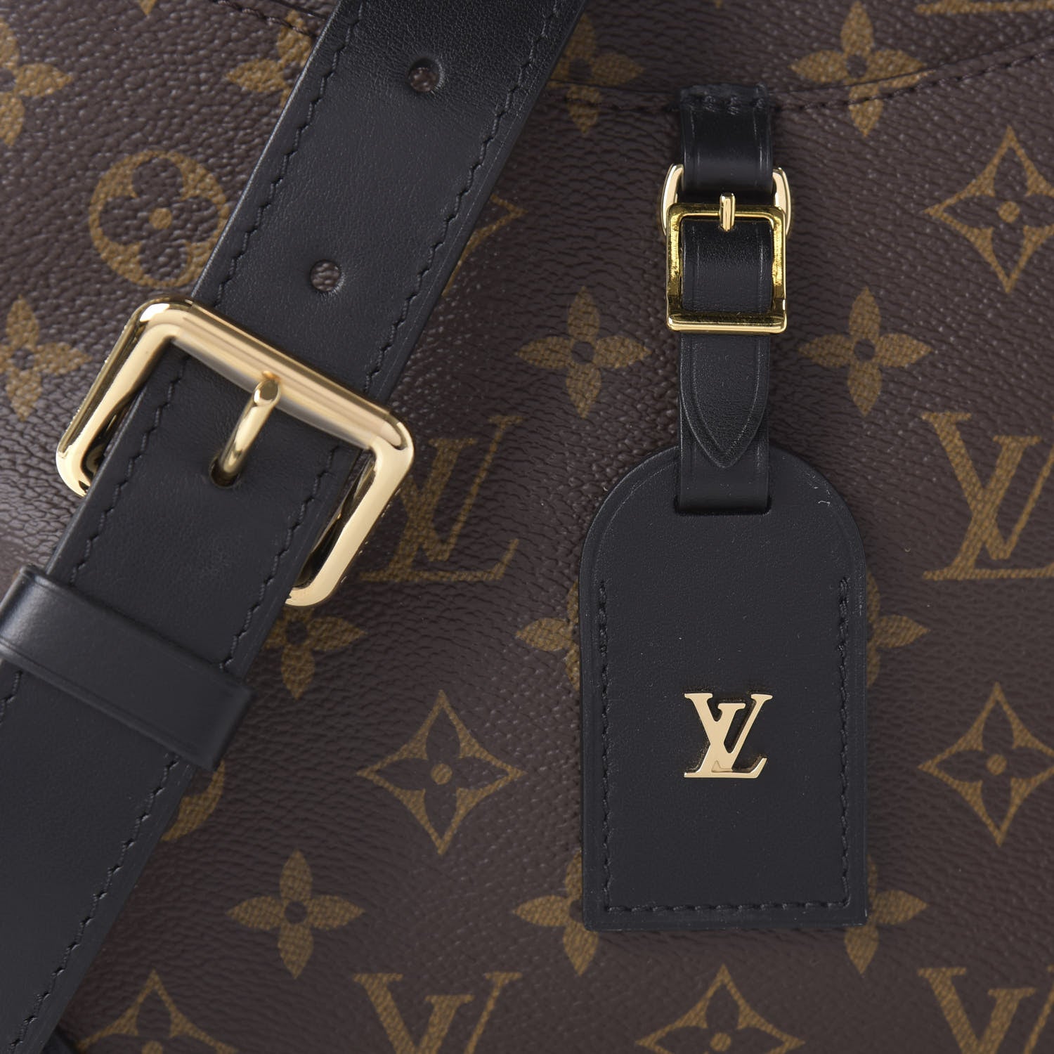 Louis Vuitton Monogram Odeon PM Black 10 of 10