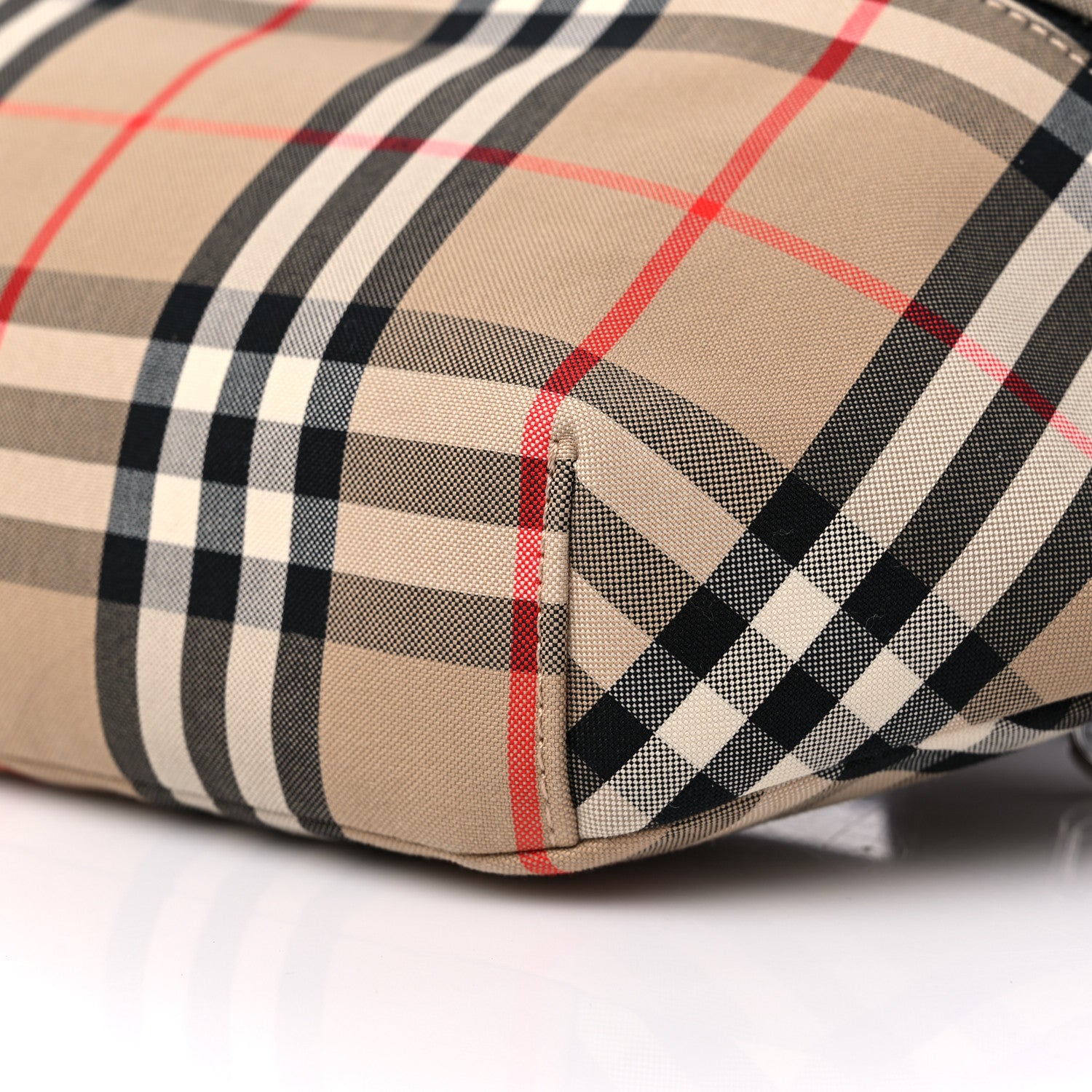 Burberry Nylon Vintage Check Medium Sonny Bum Bag Archive Beige Black 10 of 10