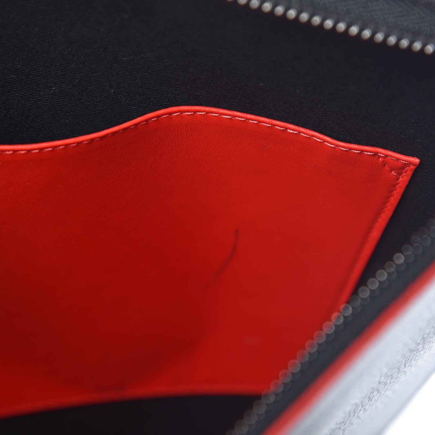 Christian Louboutin Calfskin Spiked Large Trictrac Portfolio Bag Black 15 of 15