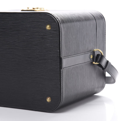 Louis Vuitton Epi Train Case Black 9 of 23