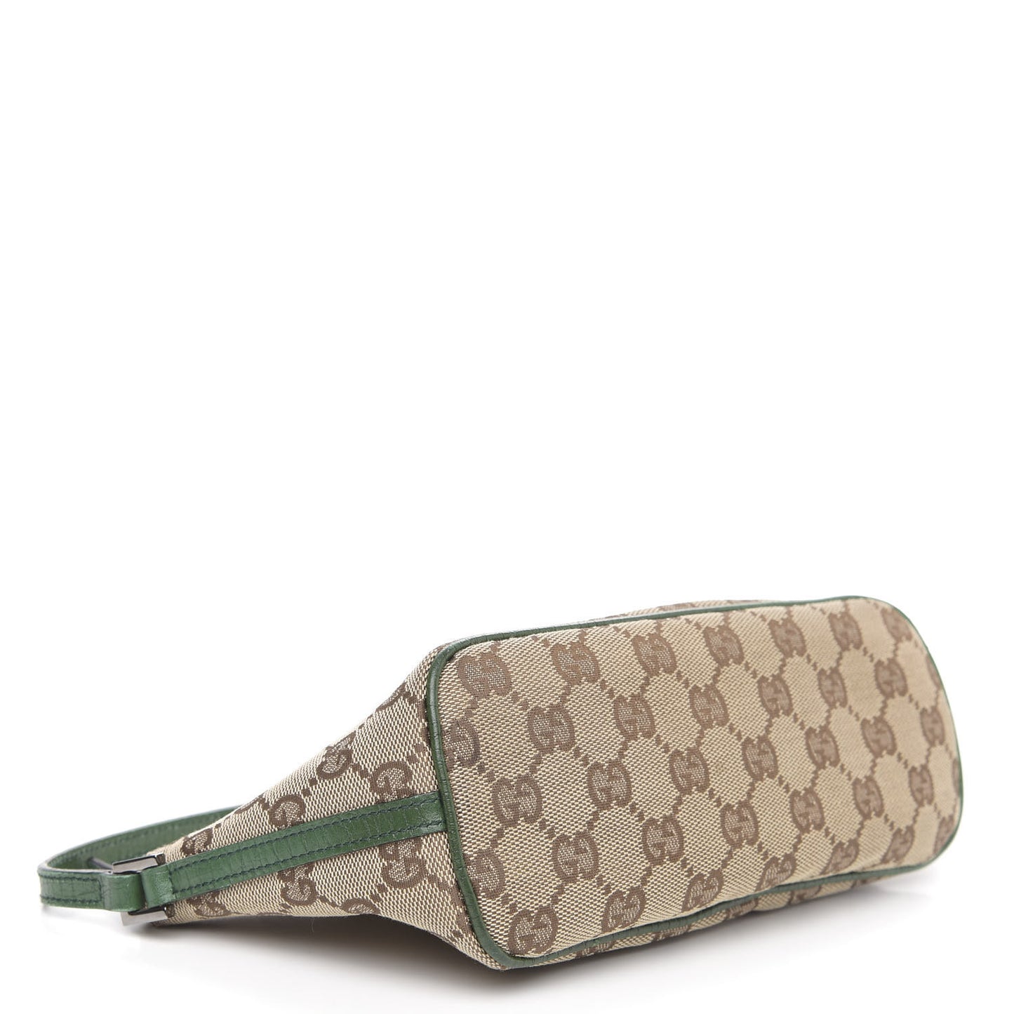 Monogram Web Boat Pochette Green