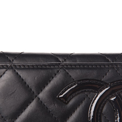 Chanel Calfskin Quilted Cambon Business Card Holder Black 12 of 14