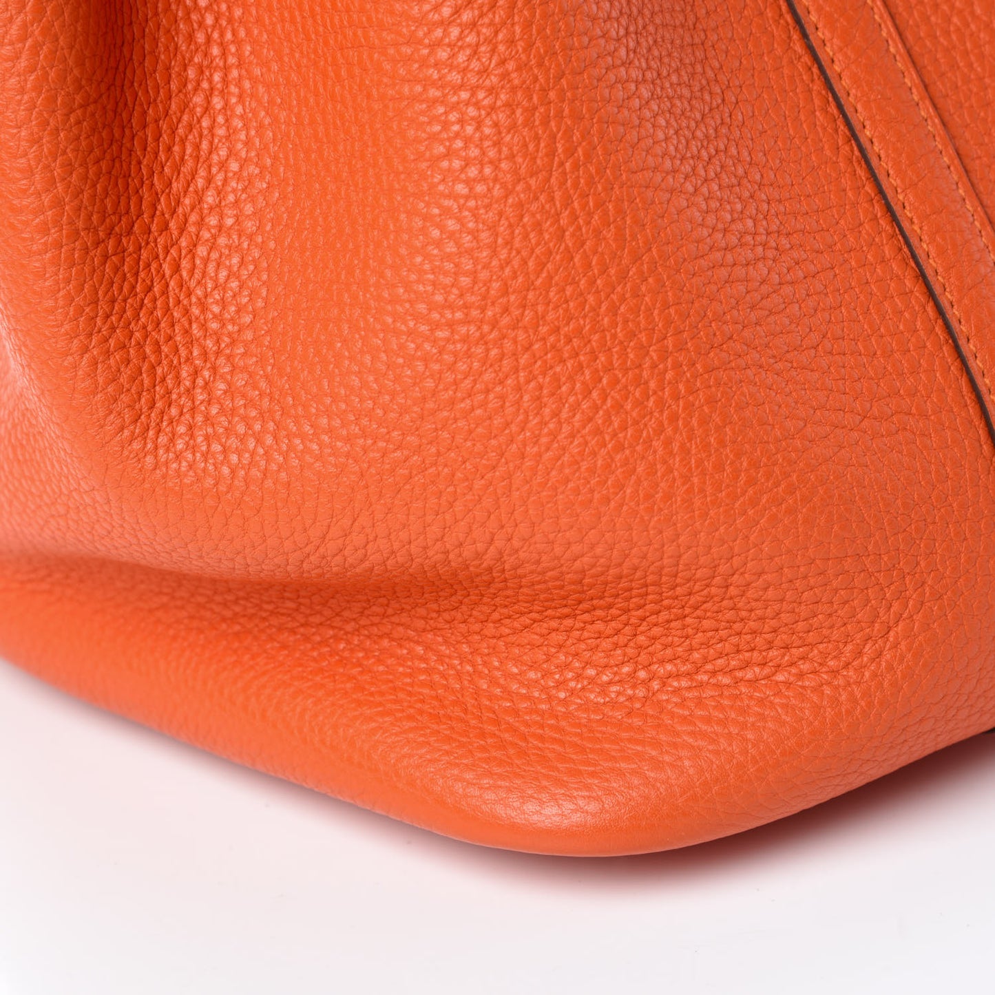 Taurillon Clemence Picotin Lock 22 MM Orange